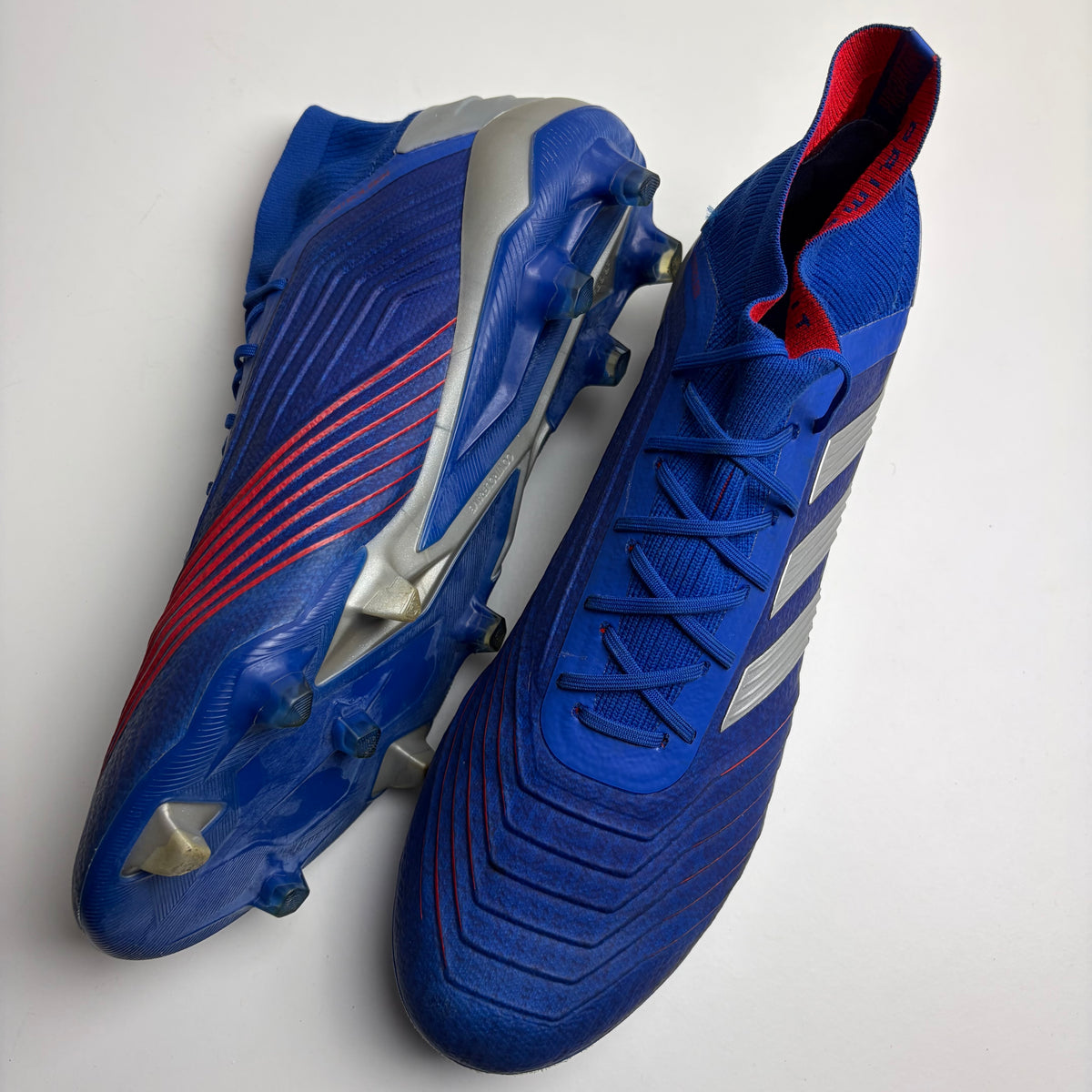 Adidas Predator 19.1 Fg Elite ‘Exhibit Bold Blue’ Football Boots Uk 10.5 Rare
