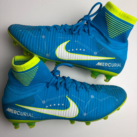 Nike Mercurial Superfly V Elite Ag Njr Neymar Football Boots Uk 9 Super Rare