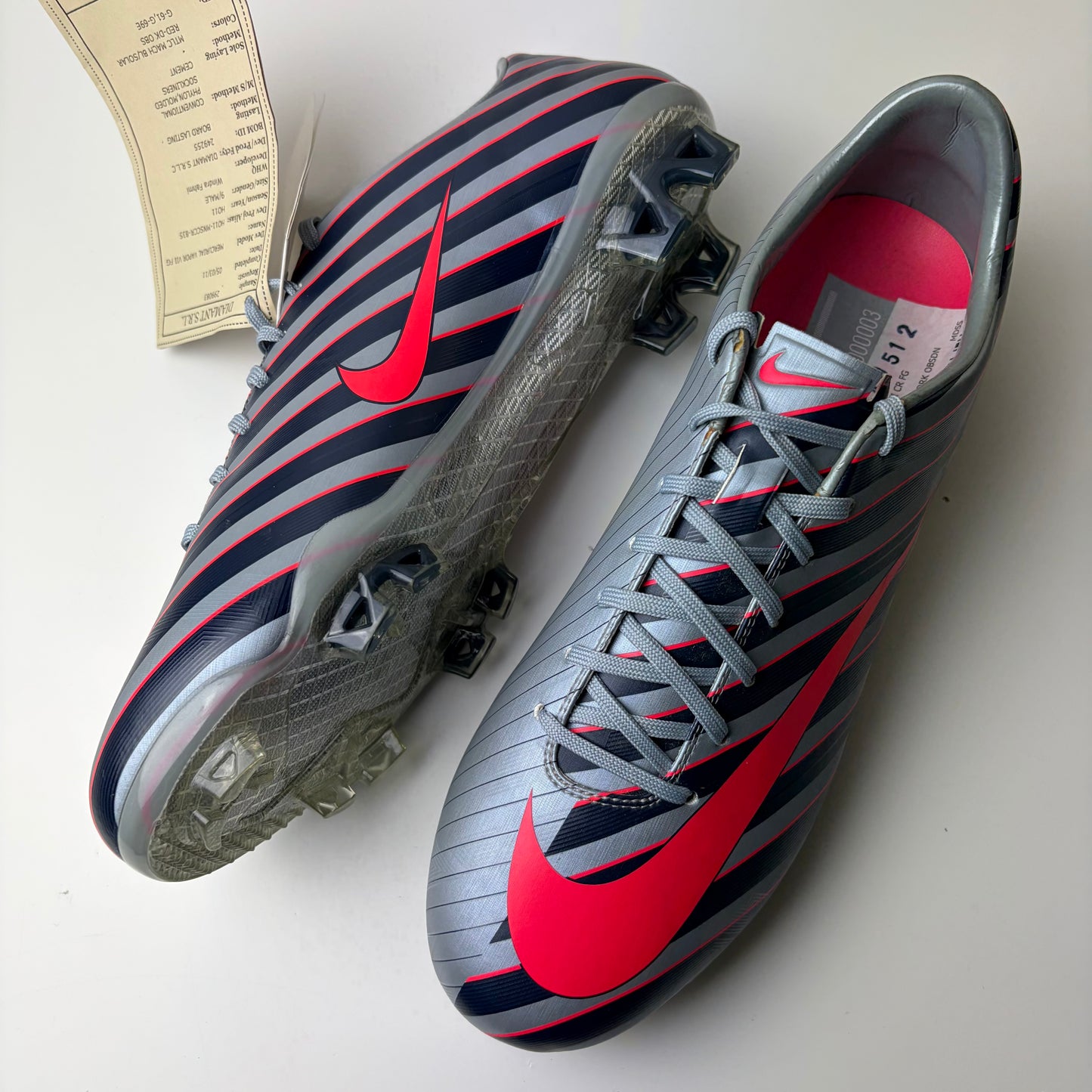 Nike Mercurial Vapor VII CR7 Fg Sample Football Boots Uk 8