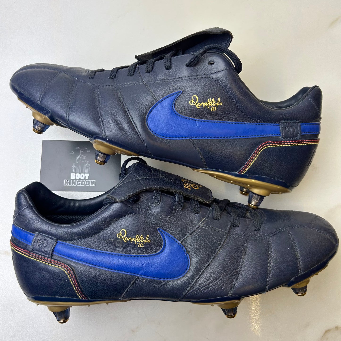 Nike Tiempo R10 Ronaldinho Sg Football Boots Uk 10