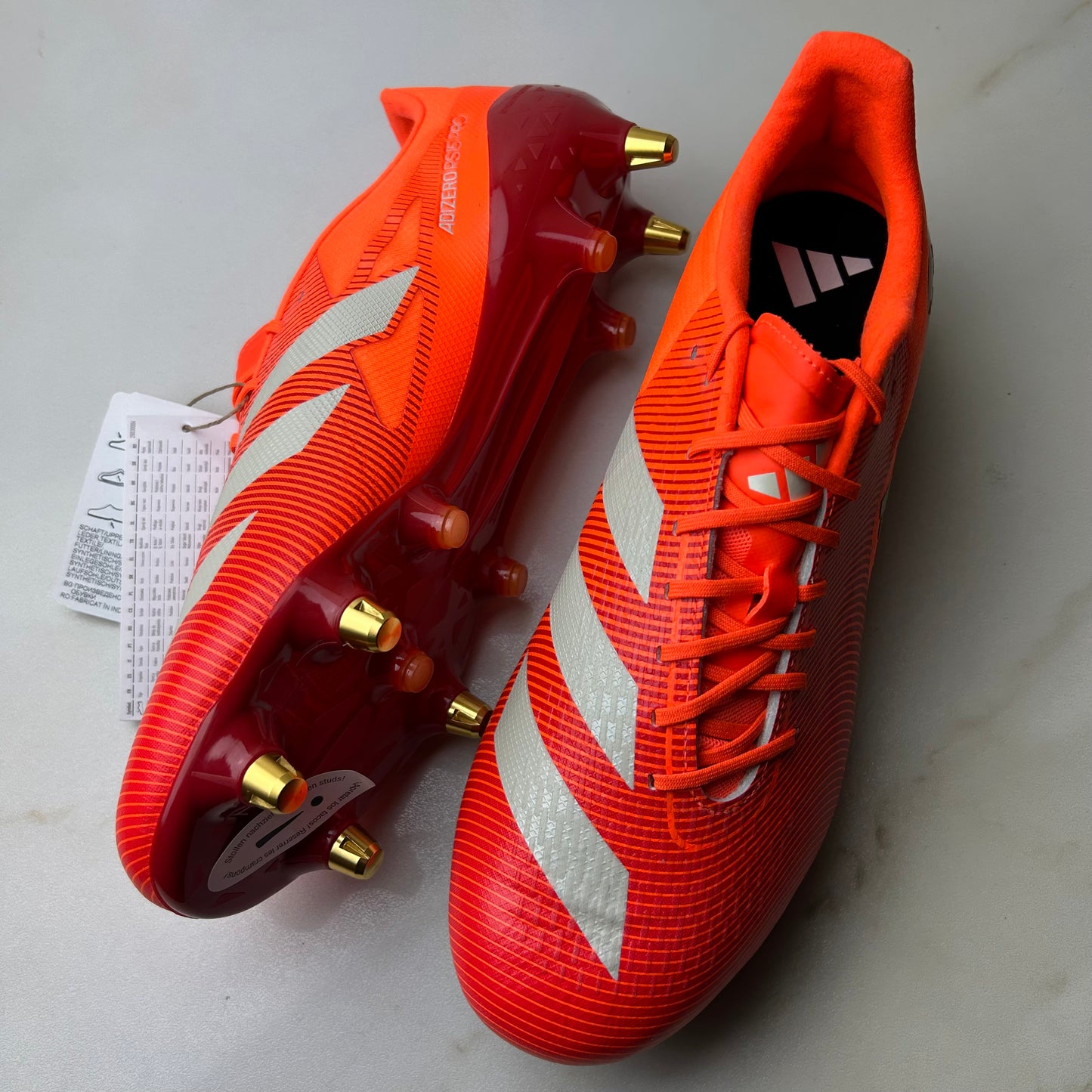 Adidas RS15 Adizero Pro Promo Sg Rugby Boots Uk 9.5