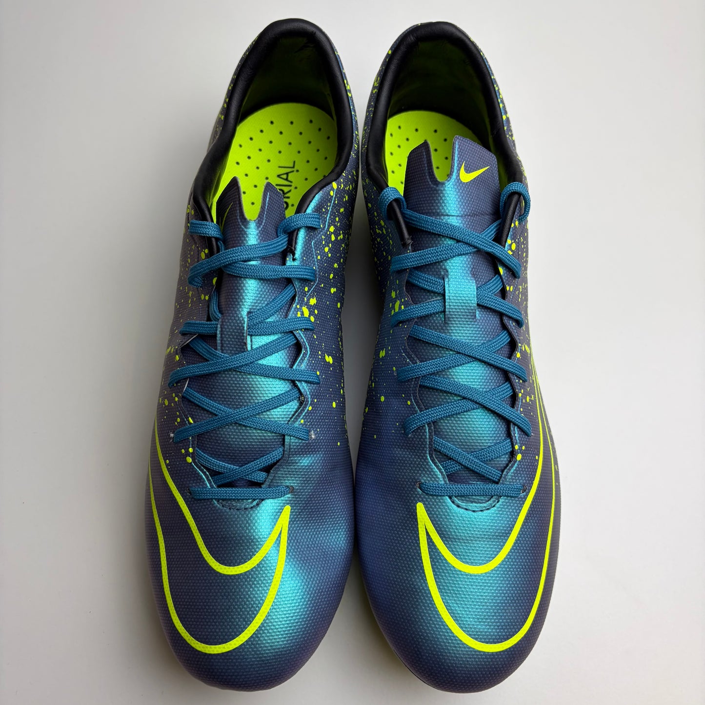 Nike Mercurial Veloce Ii Fg Pro ‘Squadron Blue Bolt’ Football Boots Uk 10 Rare
