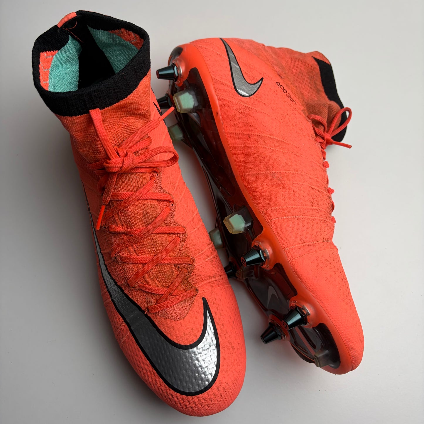Nike Mercurial Superfly IV Sg Elite Mango Football Boots Uk 10 Very Rare