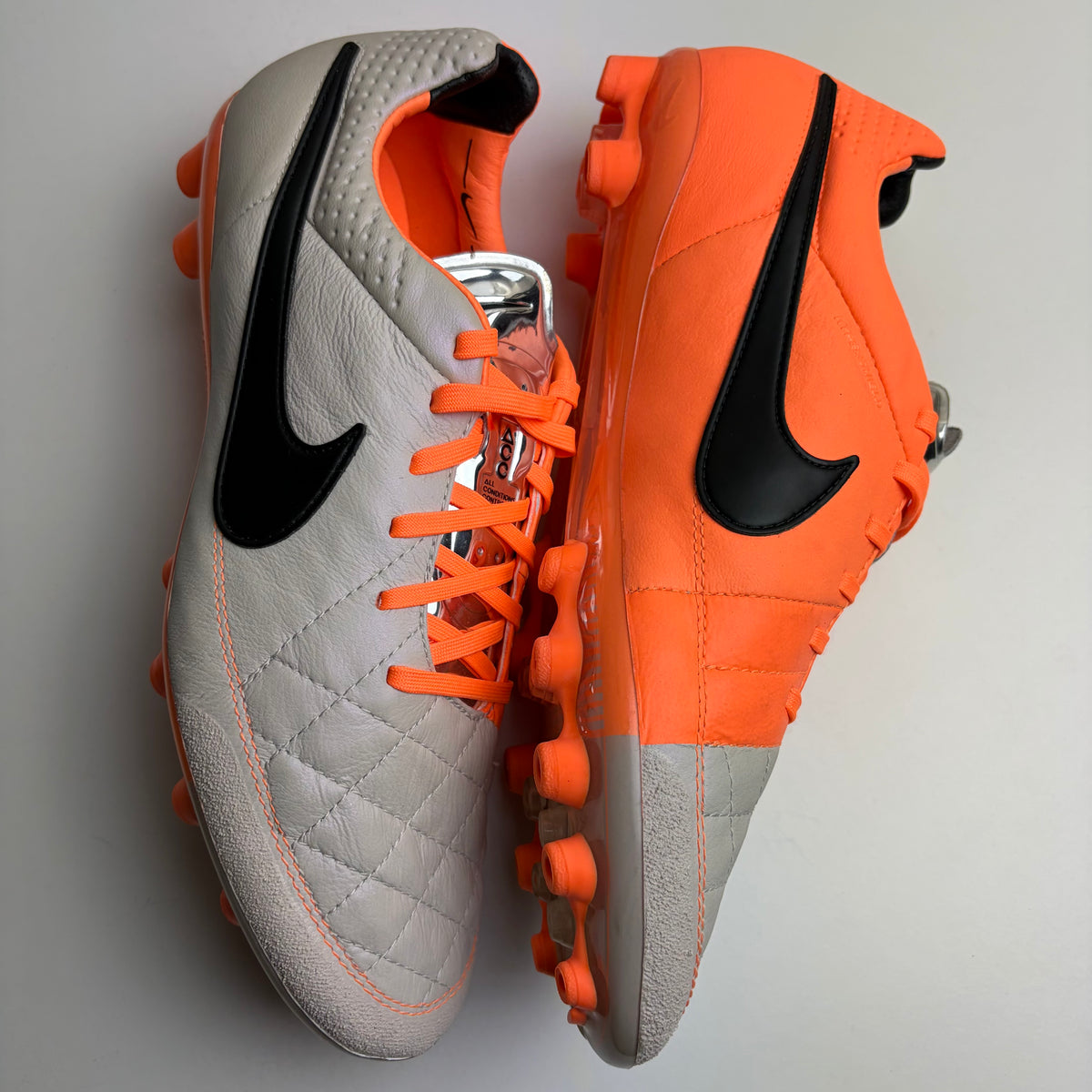 Nike Tiempo Legend V Elite Ag Acc Football Boots ‘Desert Sand’ Uk 9 Rare