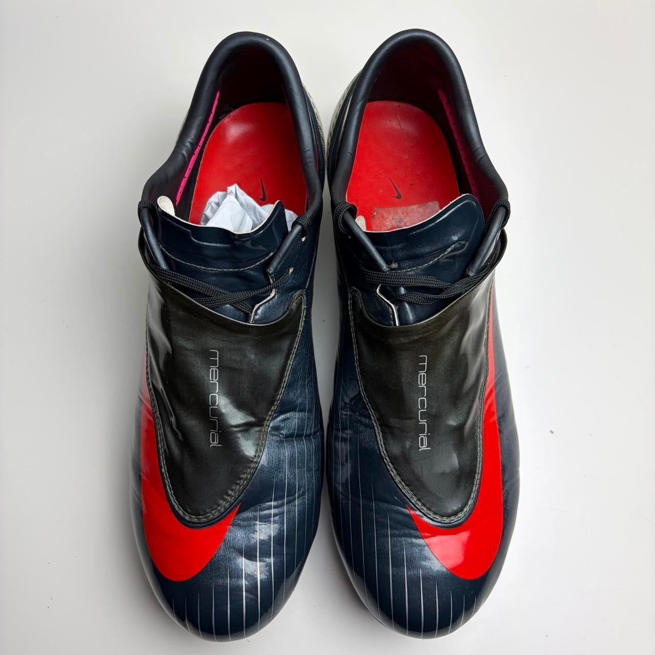 Nike Mercurial Vapor IV Sl Elite Football Boots Charcoal/Max Orange Uk 9 Italy