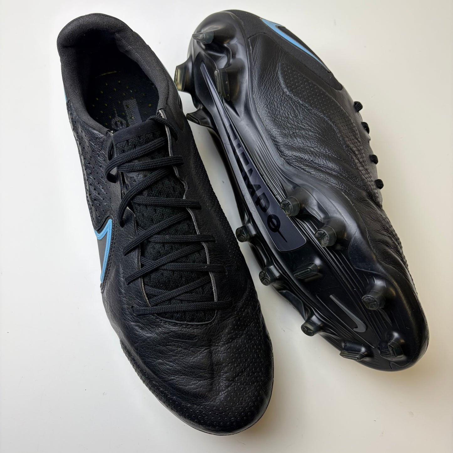 Nike Tiempo Legend 9 Elite FG Football Boots Size UK 8.5 Very Rare K Leather