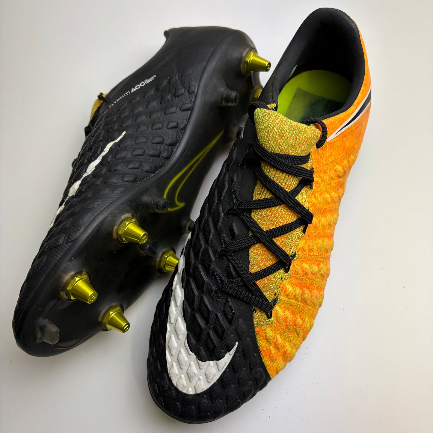 Nike Hypervenom Phantom Iii Sg Elite ‘Laser Orange’ Football Boots Uk 7 Rare