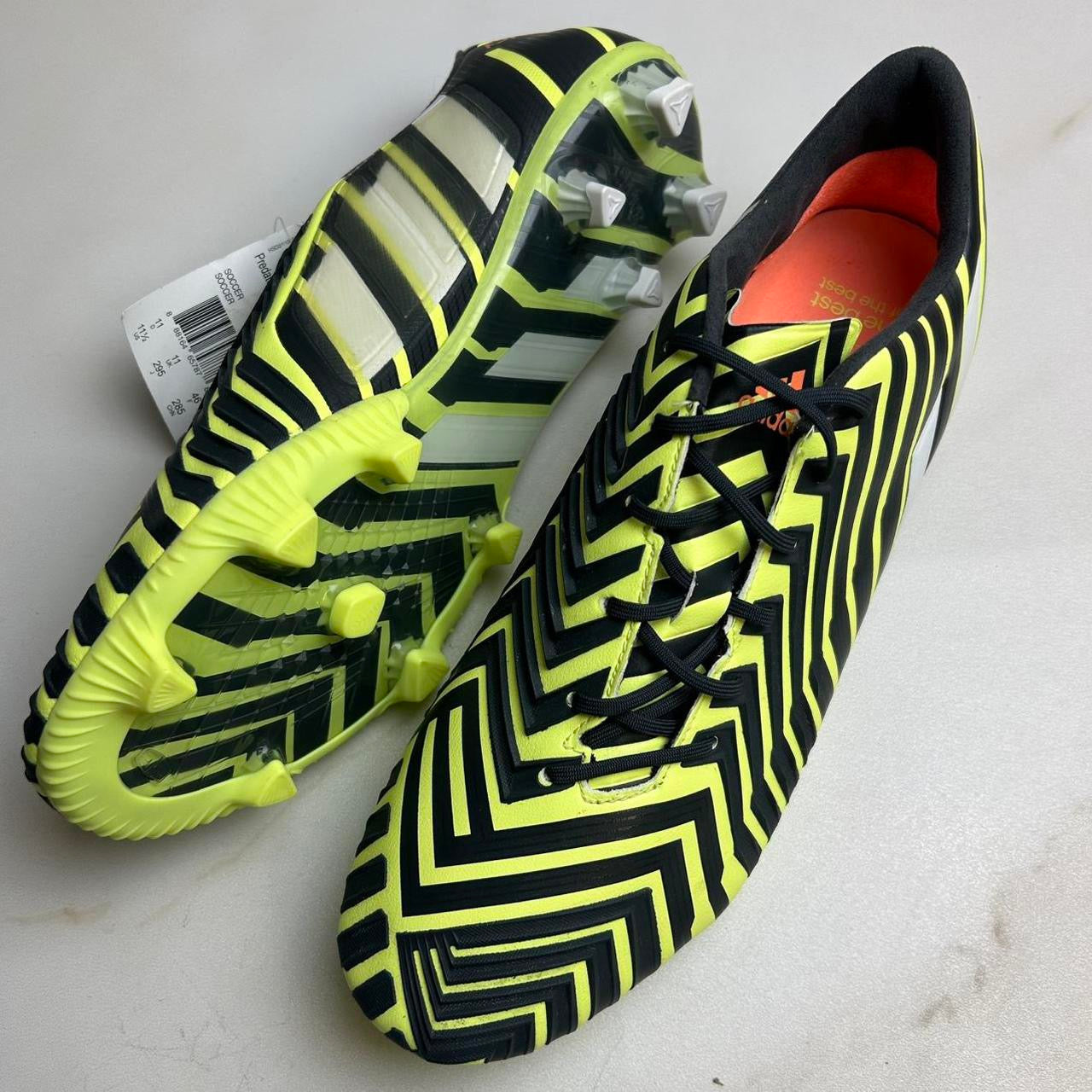 Adidas Predator Instinct Fg Football Boots Uk 11 Brand New