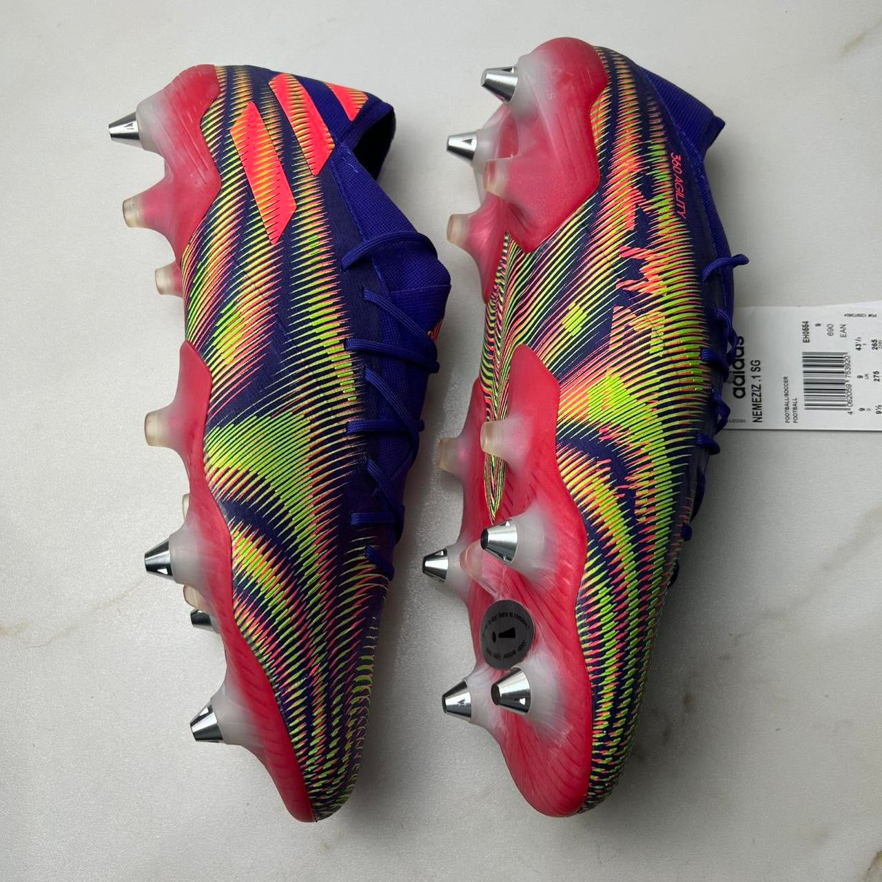Adidas Nemeziz 19.1 Sg Football Boots Uk 9 Brand New