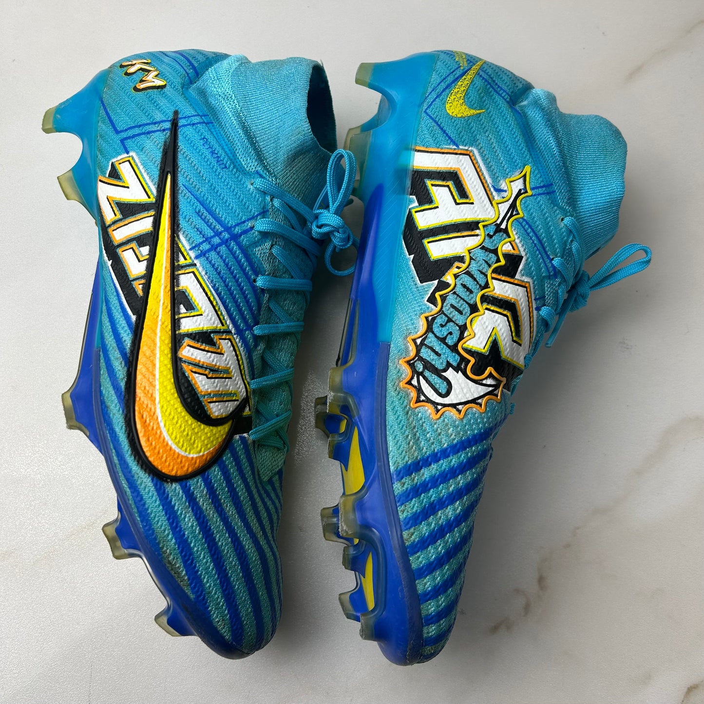 Nike Mercurial Superfly 9 Fg Elite Mbappe Football Boots Uk 10.5