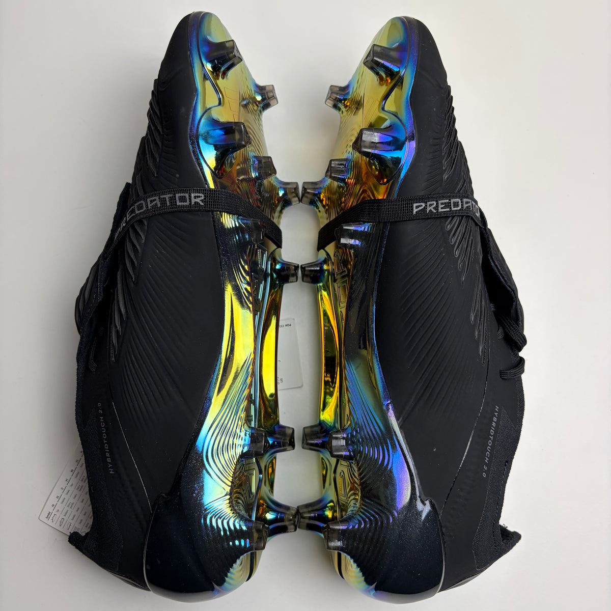 Adidas Predator Elite Fg Tongue ‘Nightstrike Black’ Football Boots Uk 9 New