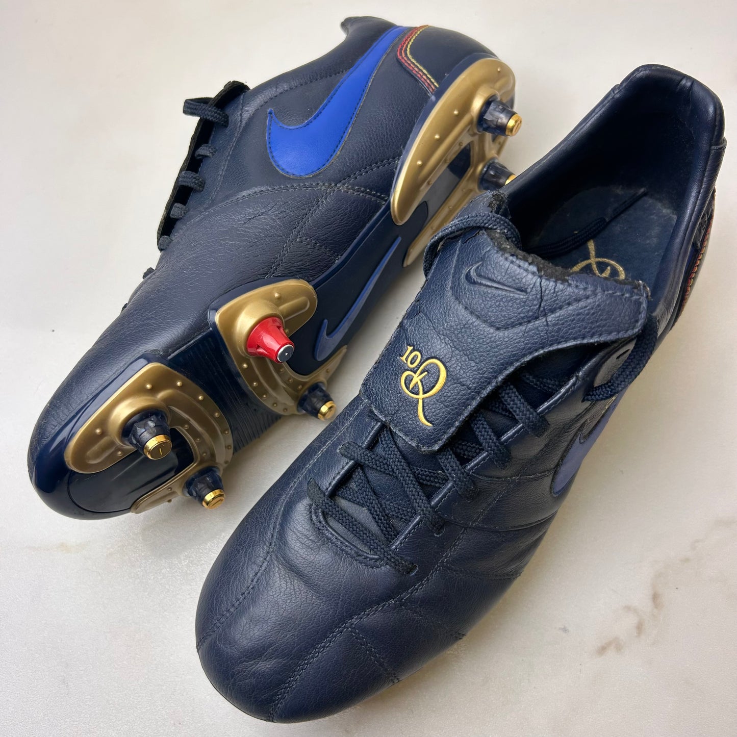 Nike Tiempo R10 Ronaldinho Sg Football Boots Uk 10