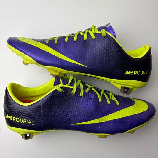 Nike Mercurial Vapor IX Elite FG Football Boots Size UK 9 Very Rare