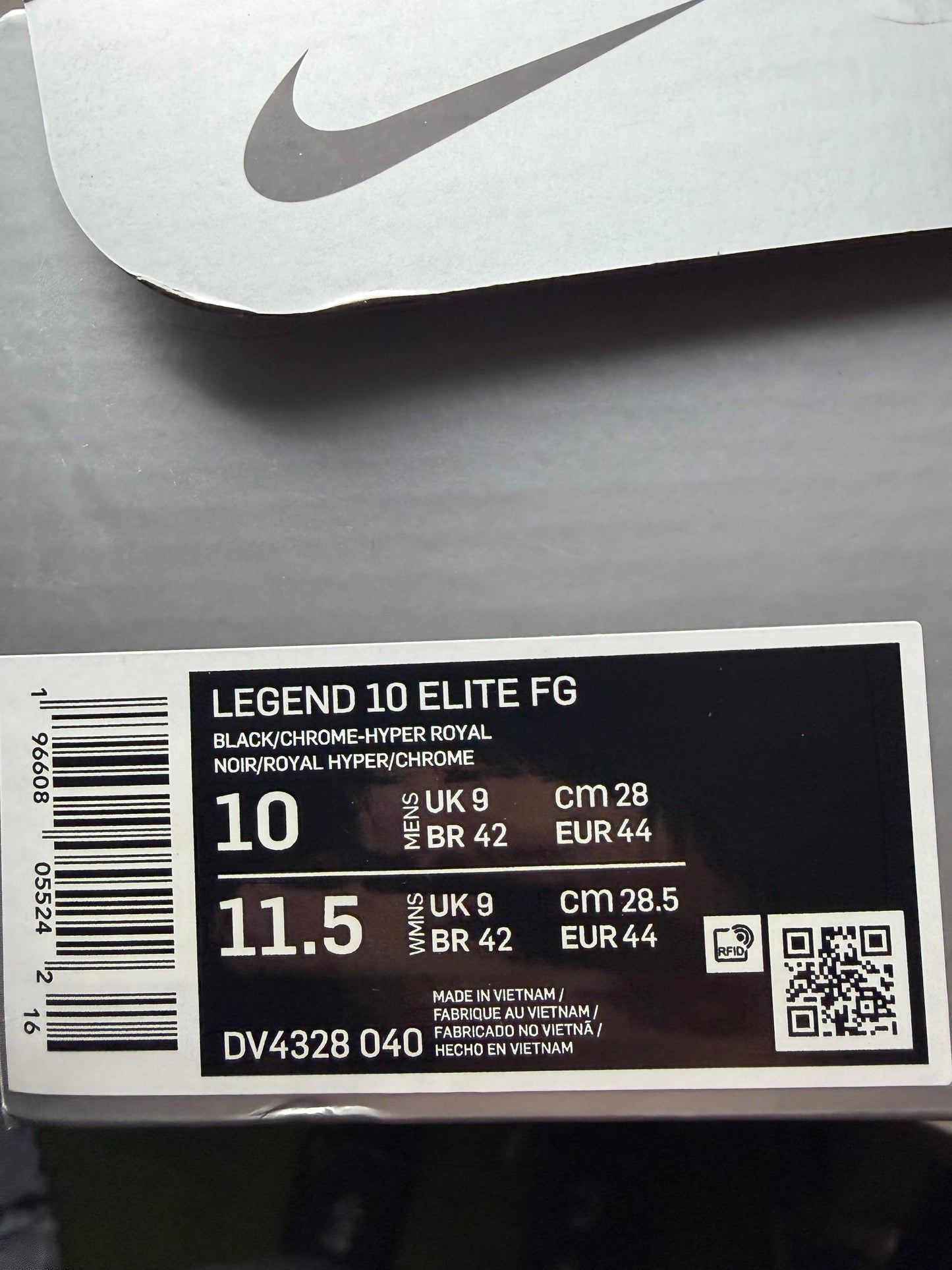 Nike Tiempo Legend 10 Elite Fg Football Boots Uk 9 Brand New In Box